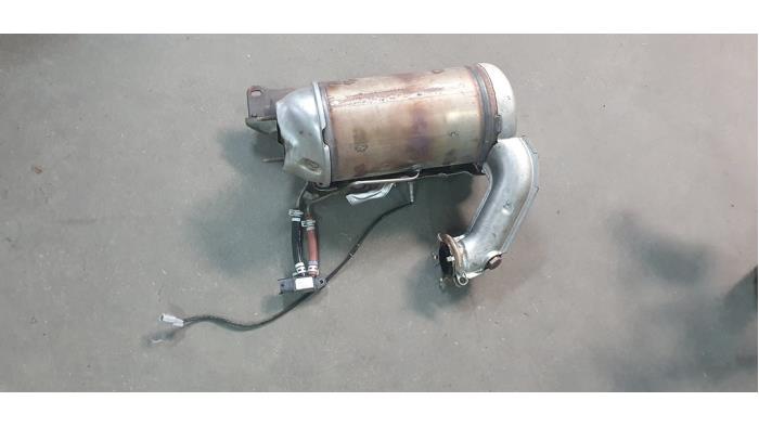 Particulate filter from a Renault Clio IV (5R) 1.5 Energy dCi 90 FAP 2014