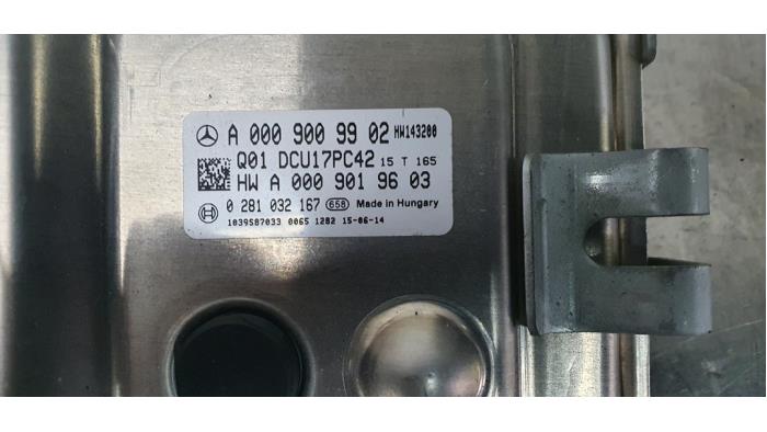 Adblue Steuergerät van een Mercedes-Benz C (W205) C-220 2.2 CDI BlueTEC, C-220 d 16V 2015