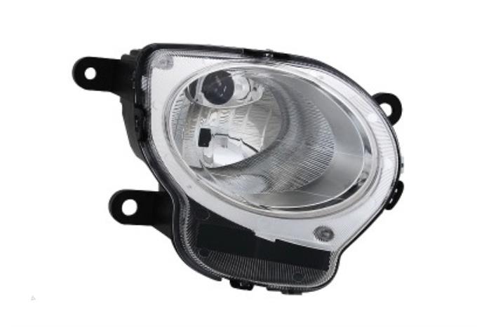 Nowe Halogen prawy Fiat 500 Cena € 40,60 Z VAT oferowane przez De Witte Boerderij AutoMotive