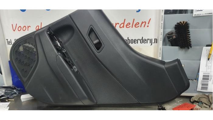Door card panel trim set