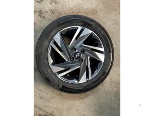Used Wheel + tyre Hyundai i30 Wagon (PDEF5) 1.0 T-GDI 12V Mild Hybrid 48V Price € 125,00 Margin scheme offered by De Witte Boerderij B.V.