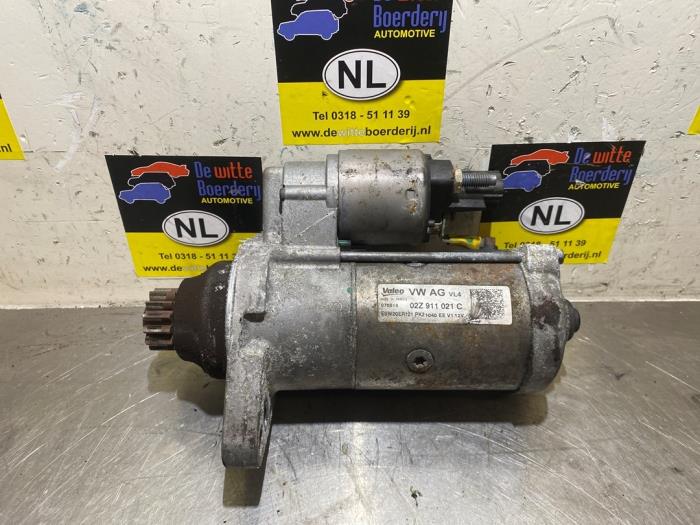 Startmotor Volkswagen Polo V (6R), 2009 / 2017 1.4 TDI DPF BlueMotion technology, Halvkombi (Hatchback), Diesel, 1.422cc, 55kW (75pk), FWD, CUSA, 2014-03 / 2017-10 (Begagnad)