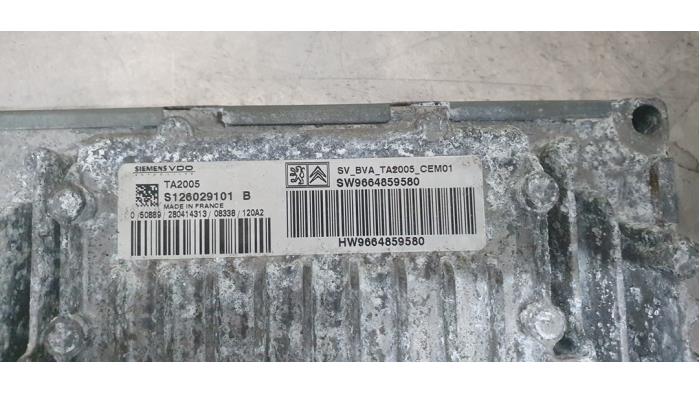 Automatic gearbox computer Peugeot 308 (4A/C), 2007 / 2015 1.6 VTI 16V, Hatchback, Petrol, 1.598cc, 88kW (120pk), FWD, EP6; 5FW, 2007-09 / 2014-10, 4A5FW; 4C5FW (Used)