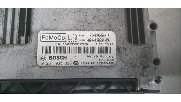 Used Engine management computer Ford Fiesta 7 1.5 TDCi 85 Price € 250,00 Margin scheme offered by De Witte Boerderij AutoMotive