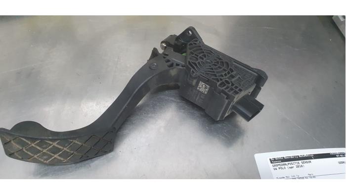 Begagnade Gaspedalsensor Volkswagen Polo VI (AW1) 1.0 TSI 12V Pris € 10,00 Marginaltabell erbjuds av De Witte Boerderij AutoMotive