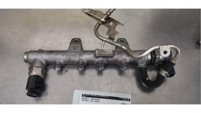 Usagé Système d'injection Volkswagen Polo V (6R) 1.4 TDI DPF BlueMotion technology Prix € 40,00 Règlement à la marge proposé par De Witte Boerderij AutoMotive