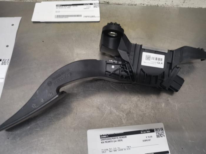 Begagnade Gaspedalsensor Kia Picanto (JA) 1.0 DPi 12V Pris € 10,00 Marginaltabell erbjuds av De Witte Boerderij AutoMotive