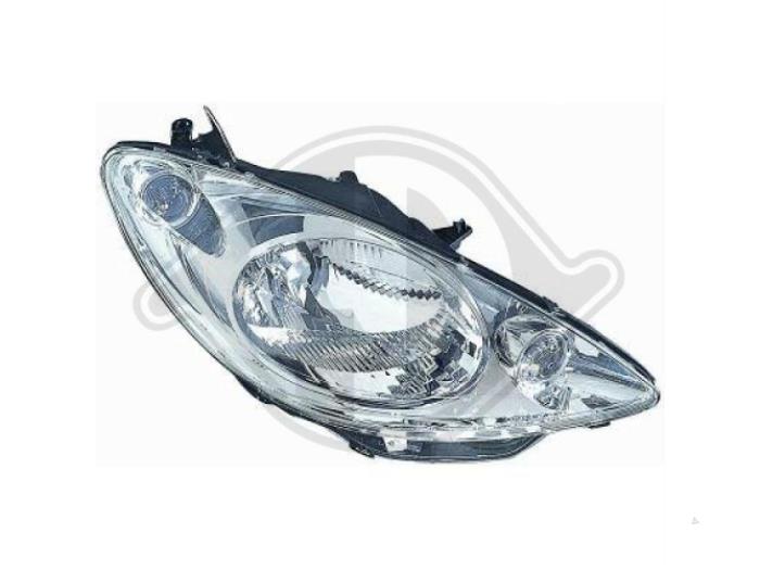Nowe Reflektor prawy Peugeot 107 Cena € 96,04 Z VAT oferowane przez De Witte Boerderij AutoMotive