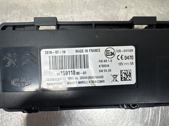 Begagnade Bluetooth-modul Peugeot 208 I (CA/CC/CK/CL) 1.2 Vti 12V PureTech 82 Pris € 29,95 Marginaltabell erbjuds av De Witte Boerderij AutoMotive