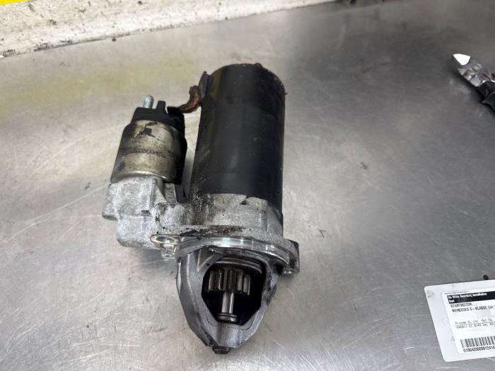 Begagnade Startmotor Mercedes C (W204) 2.2 C-220 CDI 16V Pris € 17,95 Marginaltabell erbjuds av De Witte Boerderij AutoMotive