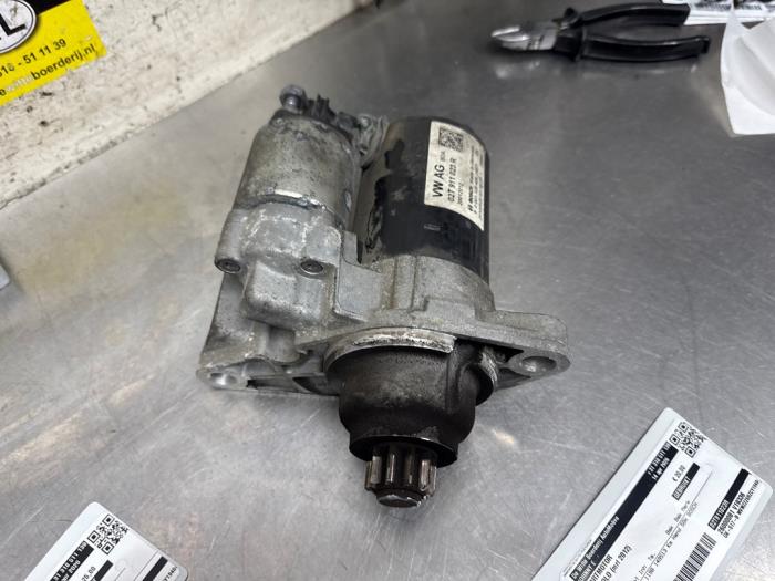 Begagnade Startmotor Volkswagen Polo V (6R) 1.2 12V Pris € 20,00 Marginaltabell erbjuds av De Witte Boerderij AutoMotive