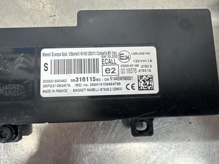 Begagnade Telefonmodul Citroen Jumpy 2.0 Blue HDI 150 Pris € 29,99 Marginaltabell erbjuds av De Witte Boerderij AutoMotive
