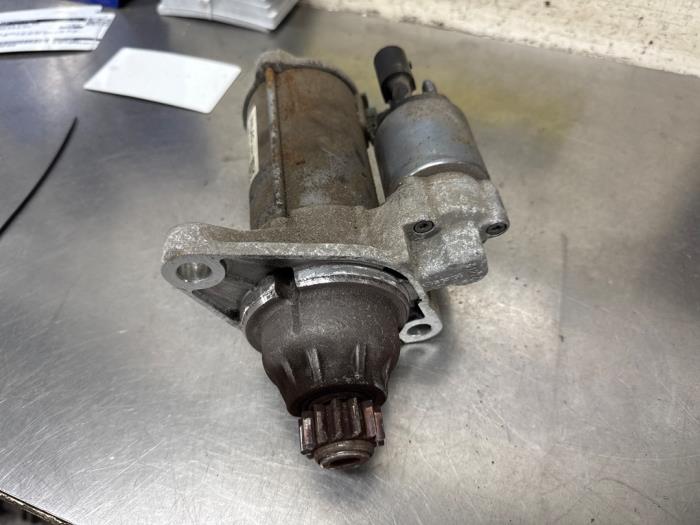 Begagnade Startmotor Skoda Rapid 1.0 TSI 12V Pris € 20,00 Marginaltabell erbjuds av De Witte Boerderij AutoMotive