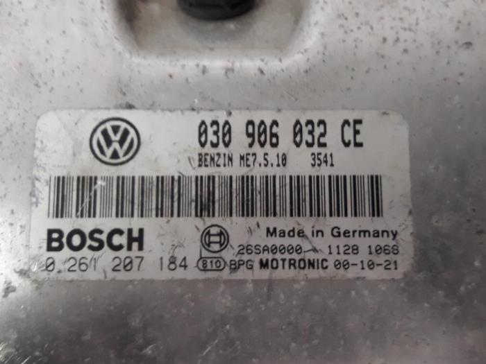 Used Engine management computer Volkswagen Polo III (6N1) 1.0i 50 Price € 65,00 Margin scheme offered by De Witte Boerderij AutoMotive