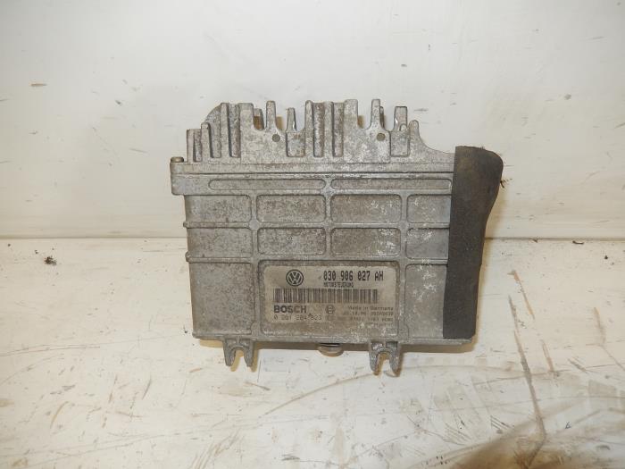 Used Engine management computer Volkswagen Lupo (6X1) 1.0 MPi 50 Price € 50,00 Margin scheme offered by De Witte Boerderij AutoMotive