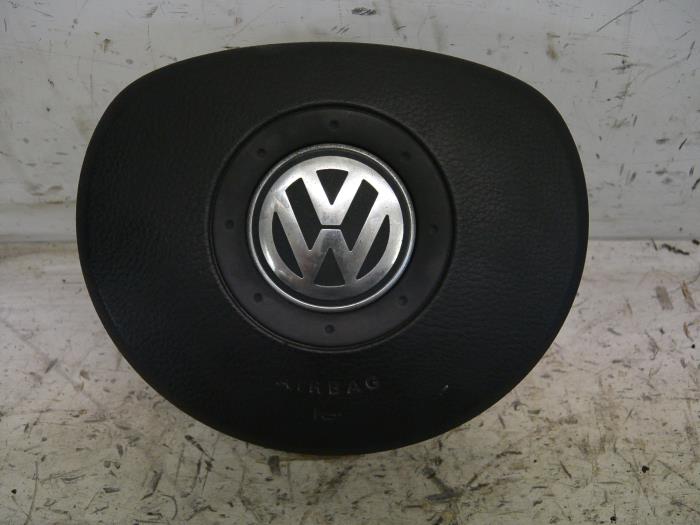 Left airbag (steering wheel) from a Volkswagen Fox (5Z) 1.2 2007