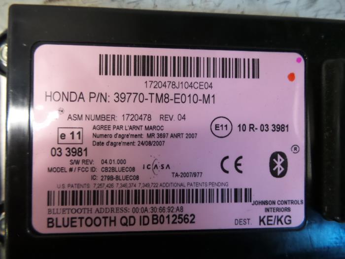 Używane Modul (rózne) Honda Insight (ZE2) 1.3 16V VTEC Cena € 75,00 Procedura marży oferowane przez De Witte Boerderij AutoMotive