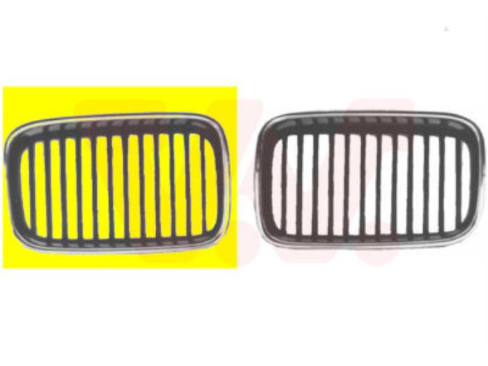 Nya Grill BMW 3-Serie Pris € 11,04 Inklusive moms erbjuds av De Witte Boerderij AutoMotive