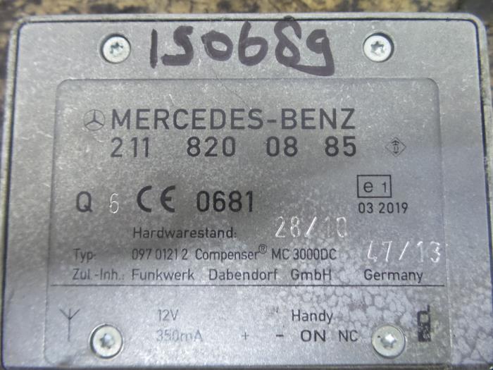 Module téléphone d'un Mercedes-Benz Viano (639) 3.0 CDI V6 24V Euro 5 2014
