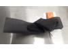 Parking brake lever cover from a Ford Focus 2, 2004 / 2012 2.5 20V ST, Hatchback, Petrol, 2.522cc, 166kW (226pk), FWD, HYDA; EURO4, 2005-10 / 2012-09 2005