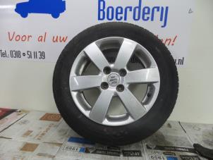 Used Wheel + tyre Suzuki Swift (ZA/ZC/ZD1/2/3/9) 1.3 VVT 16V Price € 80,00 Margin scheme offered by De Witte Boerderij B.V.