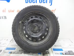 Used Wheel + winter tyre Renault Clio III (BR/CR) 1.2 16V 75 Price on request offered by De Witte Boerderij B.V.
