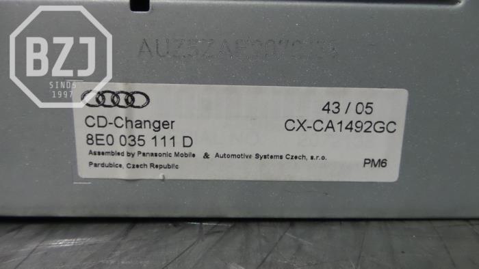 Cambiador de CD de un Audi A4 2006
