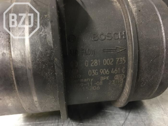 Luftmassenmesser van een Audi A5 2010