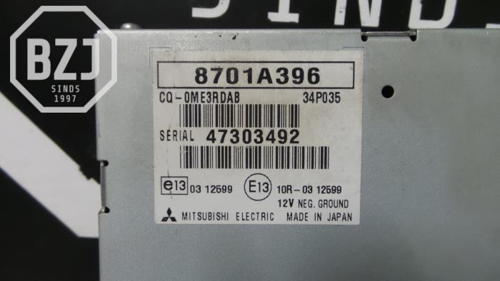 Radio module from a Mitsubishi Outlander (GF/GG) 2.0 16V PHEV 4x4 2014
