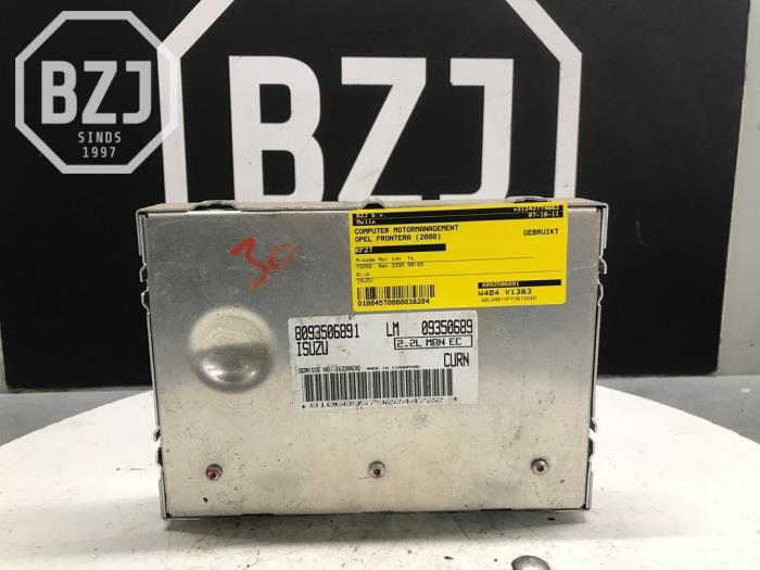 Used Engine management computer Opel Frontera (6B) 2.2i 16V Price on request offered by BZJ b.v.