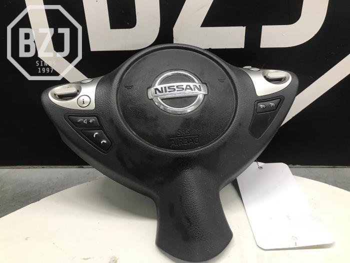 Airbag izquierda (volante) de un Nissan Juke (F15) 1.2 DIG-T 16V 2016