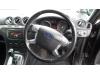 Steering wheel from a Ford Galaxy (WA6), 2006 / 2015 2.0 TDCi 16V 140, MPV, Diesel, 1.997cc, 103kW (140pk), FWD, QXWA; EURO4; QXWB; UFWA; QXWC, 2006-05 / 2015-06 2012