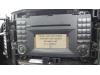 Radio CD player from a Mercedes Sprinter 3,5t (906.13/906.23), Ch.Cab./Pick-up, 2006 / 2018 2013