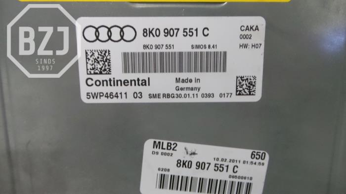 Engine management computer from a Audi S5 Sportback (8TA) S5 3.0 TFSI V6 32V 2012