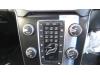 Radio control panel from a Volvo V40 (MV), 2012 / 2019 2.0 D2 16V, Hatchback, 4-dr, Diesel, 1 969cc, 88kW, D4204T8; B, 2015-02 2016