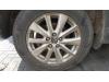 Felge van een Mazda CX-5 (KE,GH), 2011 2.2 Skyactiv D 150 16V 4WD, SUV, Diesel, 2.191cc, 110kW (150pk), 4x4, SHY1, 2012-04 / 2017-06 2014