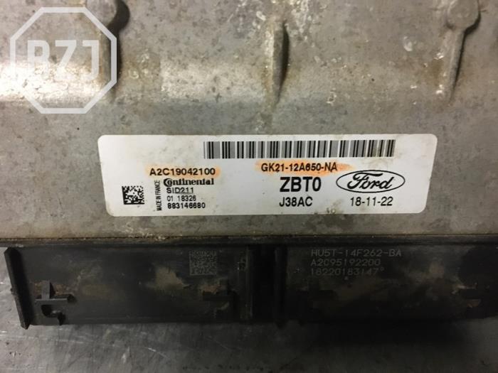 Ordinateur gestion moteur d'un Ford Transit 2.0 TDCi 16V Eco Blue 170 2019