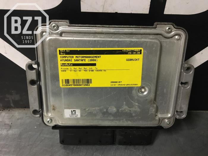 Used Engine management computer Hyundai Santa Fe II (CM) 2.2 CRDi 16V 4x4 Price on request offered by BZJ b.v.