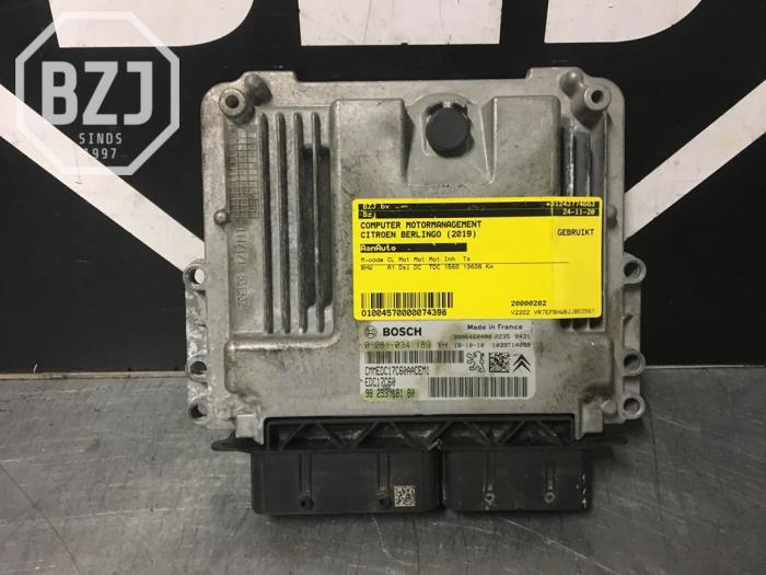 Used Engine management computer Citroen Berlingo 1.6 BlueHDI 75 Price on request offered by BZJ b.v.