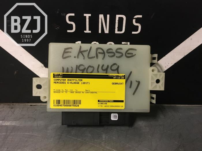 Used Particulate filter computer Mercedes E (W213) E-220d 2.0 Turbo 16V Price on request offered by BZJ b.v.