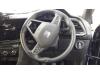 Steering wheel from a Seat Ateca (5FPX), 2016 1.6 TDI 16V, SUV, Diesel, 1.598cc, 85kW (116pk), FWD, DDYA; DGTE, 2016-04 2019