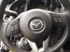 Left airbag (steering wheel) from a Mazda CX-5 (KE,GH), 2011 2.2 SkyActiv-D 150 16V 2WD, SUV, Diesel, 2.191cc, 110kW (150pk), FWD, SHY1, 2012-04 / 2017-06 2017