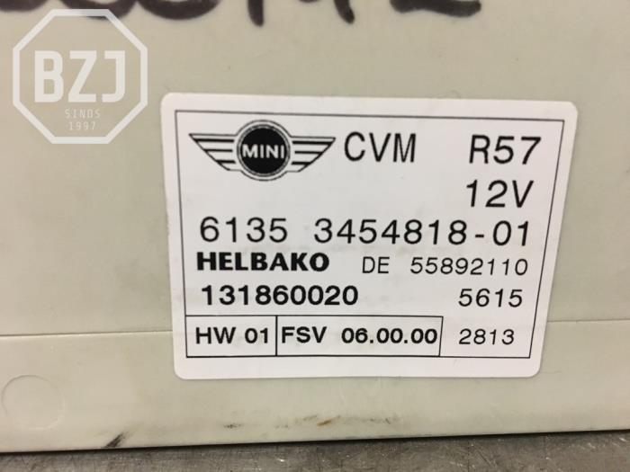 Ordenador de capota de un MINI Mini Open (R57) 1.6 16V Cooper S 2013