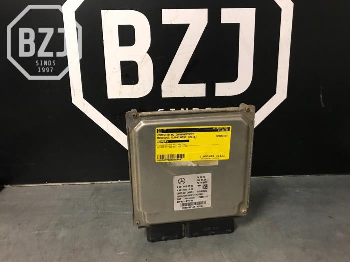 Used Engine management computer Mercedes GLA (156.9) 2.2 200 CDI, d 16V Price € 350,00 Margin scheme offered by BZJ b.v.