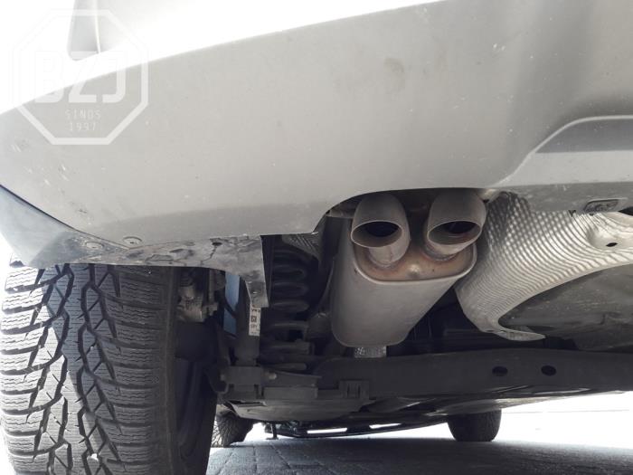 Silencieux arrière (echappement) d'un Skoda Kamiq 1.5 TSI 16V 2020