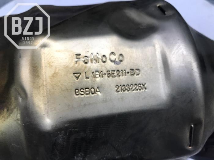 Catalytic converter from a Ford Fiesta 7 1.0 EcoBoost 12V 125 2021