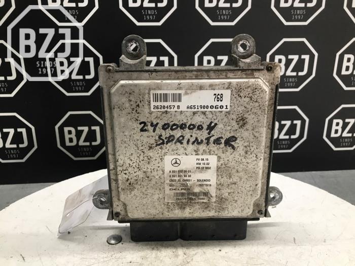 Engine management computer from a Mercedes-Benz Sprinter 3,5t (906.63) 313 CDI 16V 2012