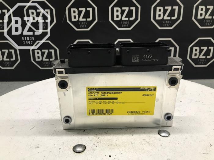 Used Engine management computer Kia Rio IV (YB) 1.2 CVVT 16V Price € 200,00 Margin scheme offered by BZJ b.v.