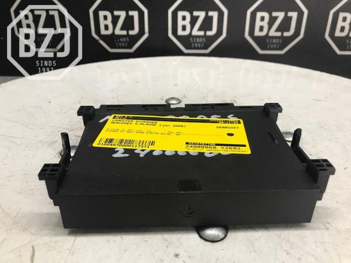 Used Computer, miscellaneous Mercedes S (W221) 3.5 S-350 24V Price on request offered by BZJ b.v.
