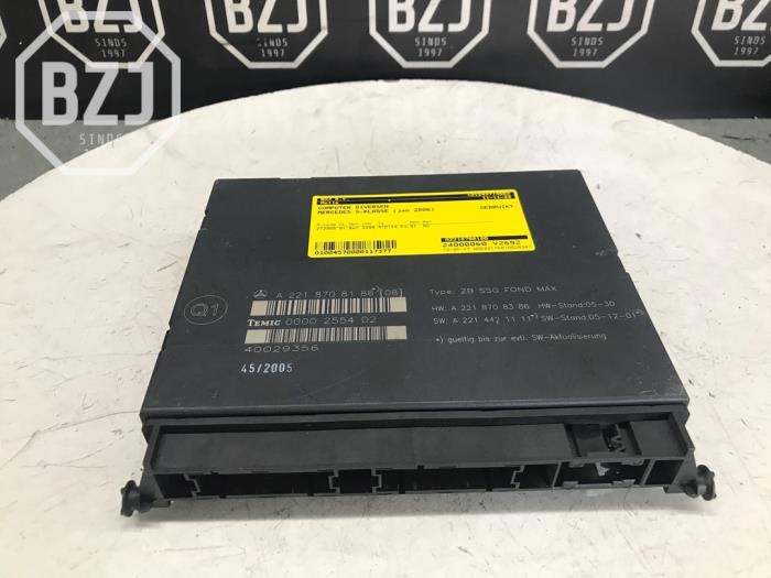 Used Computer, miscellaneous Mercedes S (W221) 3.5 S-350 24V Price on request offered by BZJ b.v.
